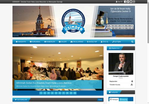 Üsküdar İmam Hatip Lisesi Mezunları ve Mensupları Derneği | ÜSİMDER