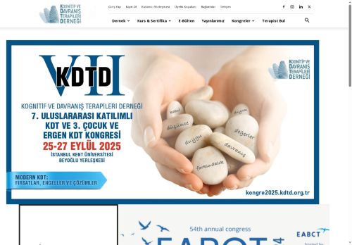 Anasayfa - Kognitif ( Bilişsel ) ve Davranış Terapileri Derneği