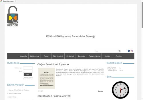 Kefder Kültürel Etkileşim ve Farkındalık Derneği