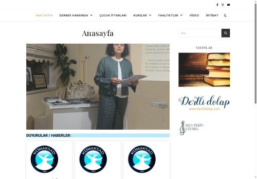 KÜMAKSAD – Kütahya Mevlânâ Araştırma Kültür San'at Derneği Resmî Sayfası