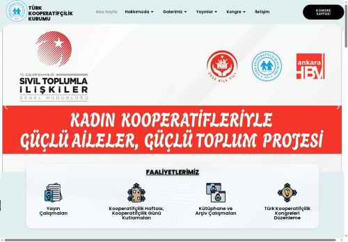 Türk Kooperatifçilik Kurumu – Kamu Yararına Çalışan Dernek