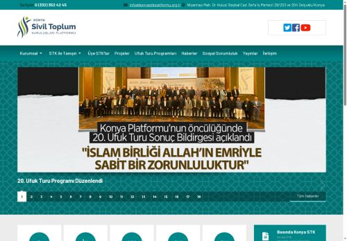 Konya Sivil Toplum Kuruluşları — Konya STK | Konya Sivil Toplum Kuruluşları