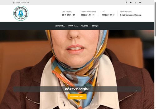 Anasayfa - KONYA DOSTLUK GRUBU DERNEĞİ