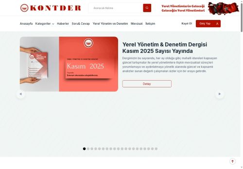 KONTDER Mahalli İdareler Kontrolörleri Derneği