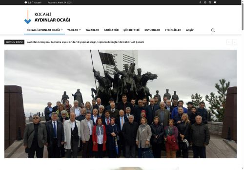 Anasayfa - Kocaeli Aydınlar Ocağı