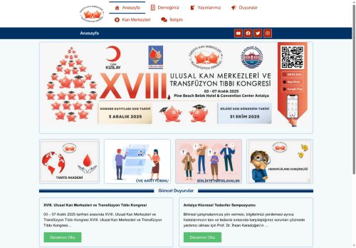 Türkiye Kan Merkezleri ve Transfüzyon Derneği – Türkiye Kan Merkezleri ve Transfüzyon Derneği