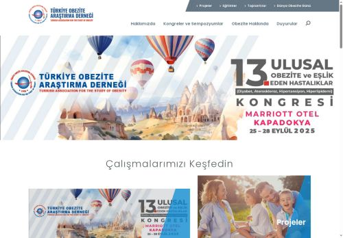 Anasayfa | Türkiye Obezite Araştırma Derneği