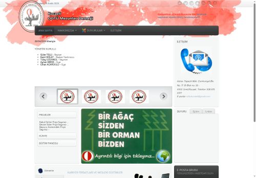 Ana Sayfa - Kocaeli ODTÜ Mezunları Derneği