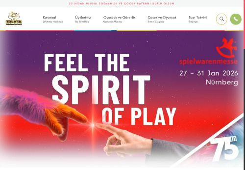 Anasayfa | TÜRKİYE OYUNCAKÇILAR DERNEĞİ | TOYDER