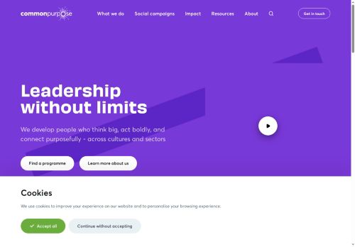 Common Purpose Türkiye | Fark yaratarak liderlik edin
