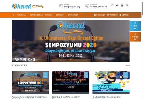 Okeved | Okul Öncesi Eğitim Kurumları ve Eğitmenleri Derneği