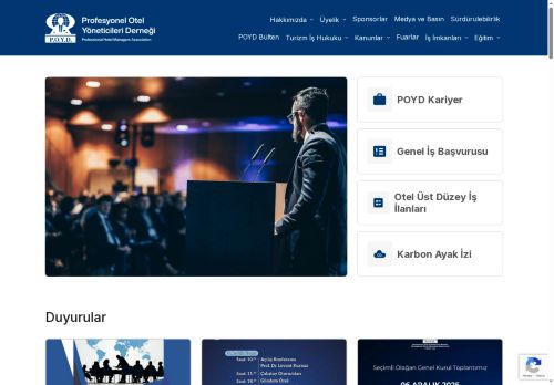 POYD - Profesyonel Otel Yöneticileri Derneği