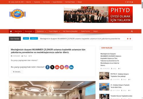 Profesyonel Halı Temizleyiciler Yardımlaşma Derneği ( PHTYD )