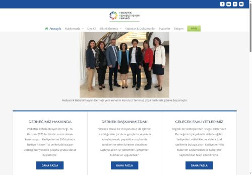 Pediatrik Rehabilitasyon Derneği : Anasayfa