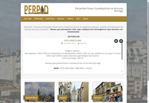 PERPAD – Perşembe Pazarı Güzelleştirme ve Koruma Derneği