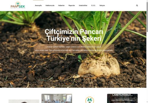 Pancar Şekeri Üreticileri Derneği | PANŞEK