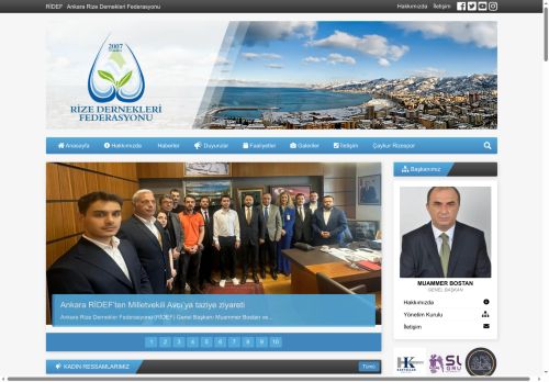 RİDEF – Ankara Rize Dernekleri Federasyonu