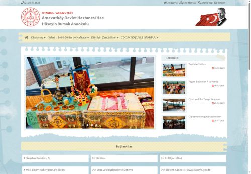 İSTANBUL / ARNAVUTKÖY - Arnavutköy Devlet Hastanesi Hacı Hüseyin Bursalı Anaokulu