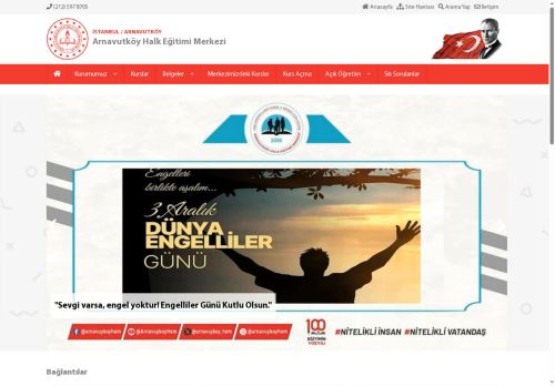 İSTANBUL / ARNAVUTKÖY - Arnavutköy Halk Eğitimi Merkezi