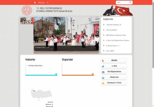 İSTANBUL / ARNAVUTKÖY - Baklalı İlkokulu