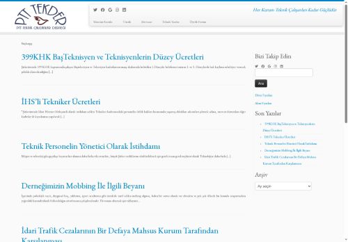 PTTTEKDER – Her Kurum Teknik Çalışanları Kadar Güçlüdür
