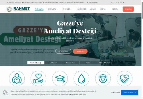 Ana Sayfa - Rahmet İnsani Yardım Derneği