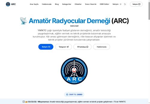 Amatör Radyocular Derneği (ARC) - YM1KTC