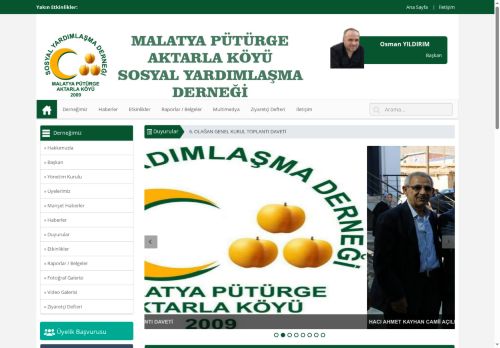 Malatya Pütürge Aktarla Köyü Derneği