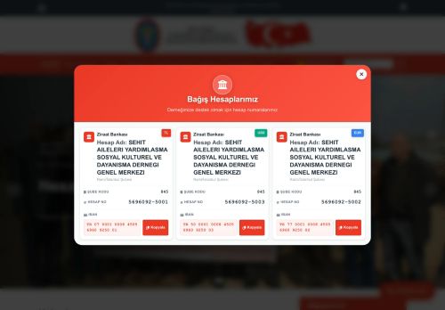 Ana Sayfa - Şehit Aileleri Derneği