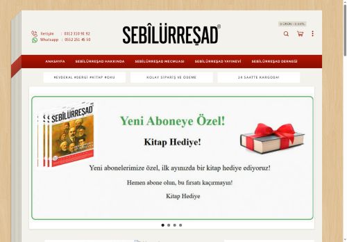 Sebilurresad -Aylık Siyasî, Dinî, İlmî, Edebî ve Ahlâkî Mecmua