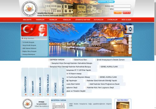 Sarayözü Derneği Resmi Web Sitesi ®, Amasya Sarayözü Derneği, Amasya Sarayüzü Köyü - sarayozudernegi.com