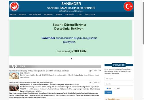 SANİMDER | Sandıklı İmam Hatipliler Derneği