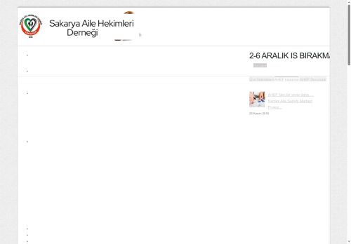 SAKAHED | SAKARYA AİLE HEKİMLERİ DERNEĞİ