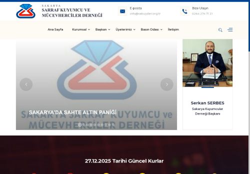 SAKUYDER - Sakarya Sarraf Kuyumcu ve Mücevherciler Derneği