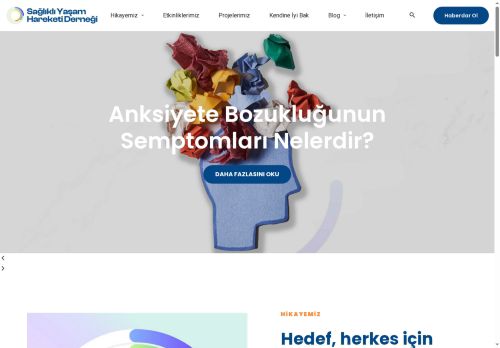 Ana Sayfa - Sağlıklı Yaşam Hareketi Derneği