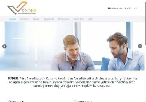 SİSDER – Sistem Belgelendirme Kuruluşları Derneği