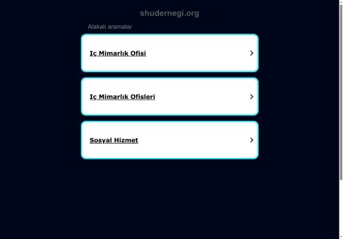 shudernegi.org - Bu web sitesi satılıktır! - shudernegi Kaynaklar ve Bilgiler.