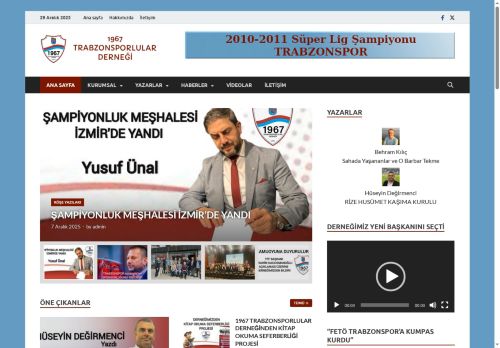 1967 Trabzonsporlular Derneği – Resmi Internet Sitesi