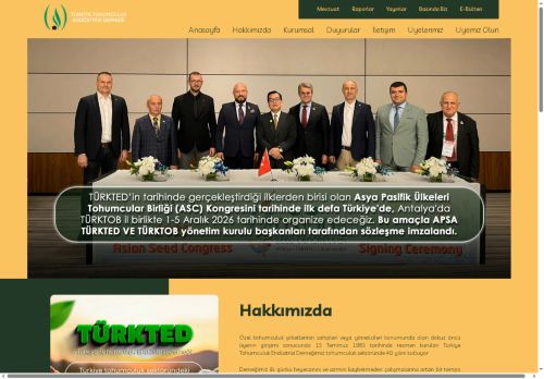 TÜRKİYE TOHUMCULUK ENDÜSTRİSİ DERNEĞİ