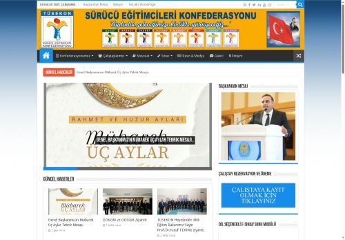 TÜSEKON-Sürücü Eğitimcileri Konfederasyonu – Aydınlık geleceğimize birlikte yürüyeceğiz.