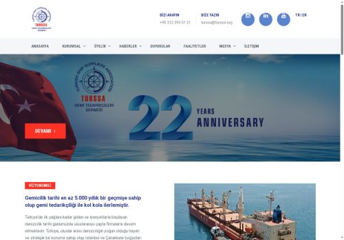 TURSSA - Türkiye Gemi Tedarikçileri Derneği | TURSSA Gemi Tedarikçileri Derneği