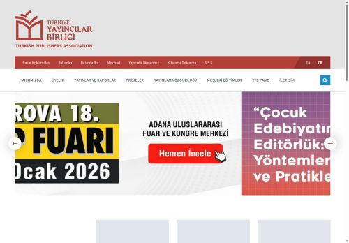 Türkiye Yayıncılar Birliği – TURKISH PUBLISHERS ASSOCIATION