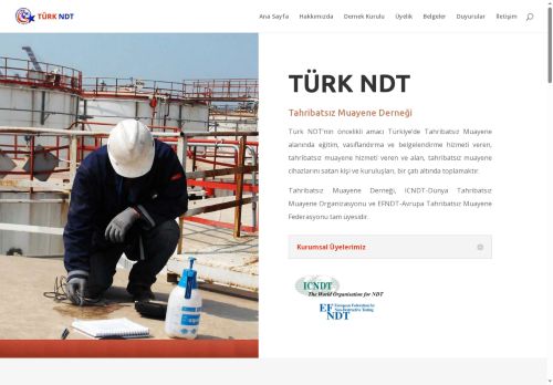 TURK NDT | Türkiye Tahribatsız Muayene Cemiyeti