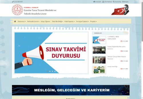 İSTANBUL / ESENLER - Esenler Tuna Ticaret Mesleki ve Teknik Anadolu Lisesi