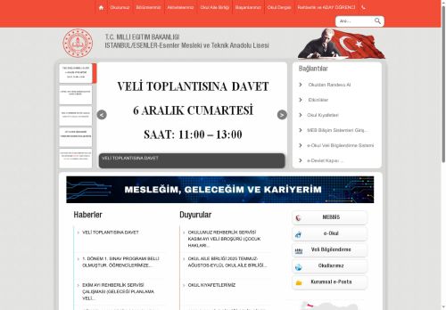 İSTANBUL / ESENLER - Esenler Mesleki ve Teknik Anadolu Lisesi