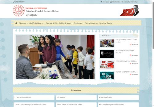 İSTANBUL / BÜYÜKÇEKMECE - Güzelce Cevdet Zebure Kotan Ortaokulu