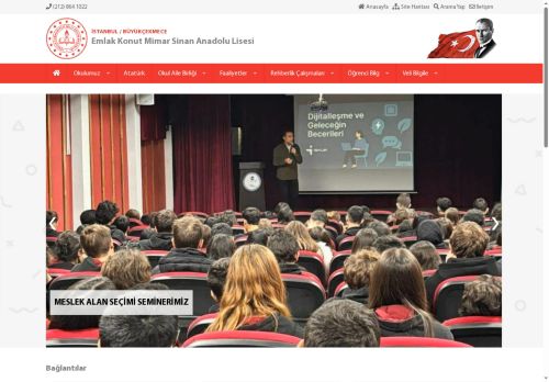 İSTANBUL / BÜYÜKÇEKMECE - Emlak Konut Mimar Sinan Anadolu Lisesi