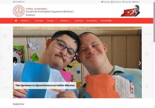 İSTANBUL / BÜYÜKÇEKMECE - İsmail Çile Özel Eğitim Uygulama Merkezi I. Kademe