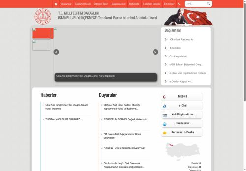 İSTANBUL / BÜYÜKÇEKMECE - Tepekent Borsa İstanbul Anadolu Lisesi