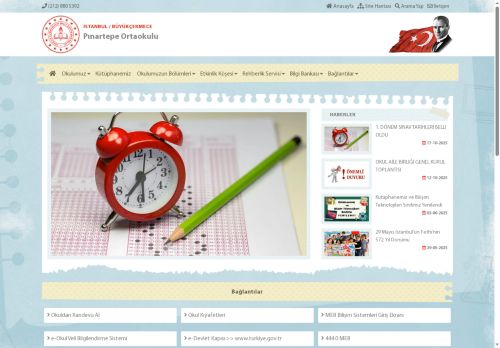 İSTANBUL / BÜYÜKÇEKMECE - Pınartepe Ortaokulu